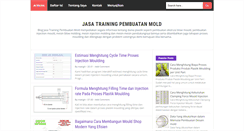 Desktop Screenshot of jasatraining-pembuatanmold.com