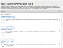 Tablet Screenshot of jasatraining-pembuatanmold.com